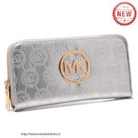 michael kors jet set continental logo groot zilver portefeuilles Tas Rotterdam jopul896